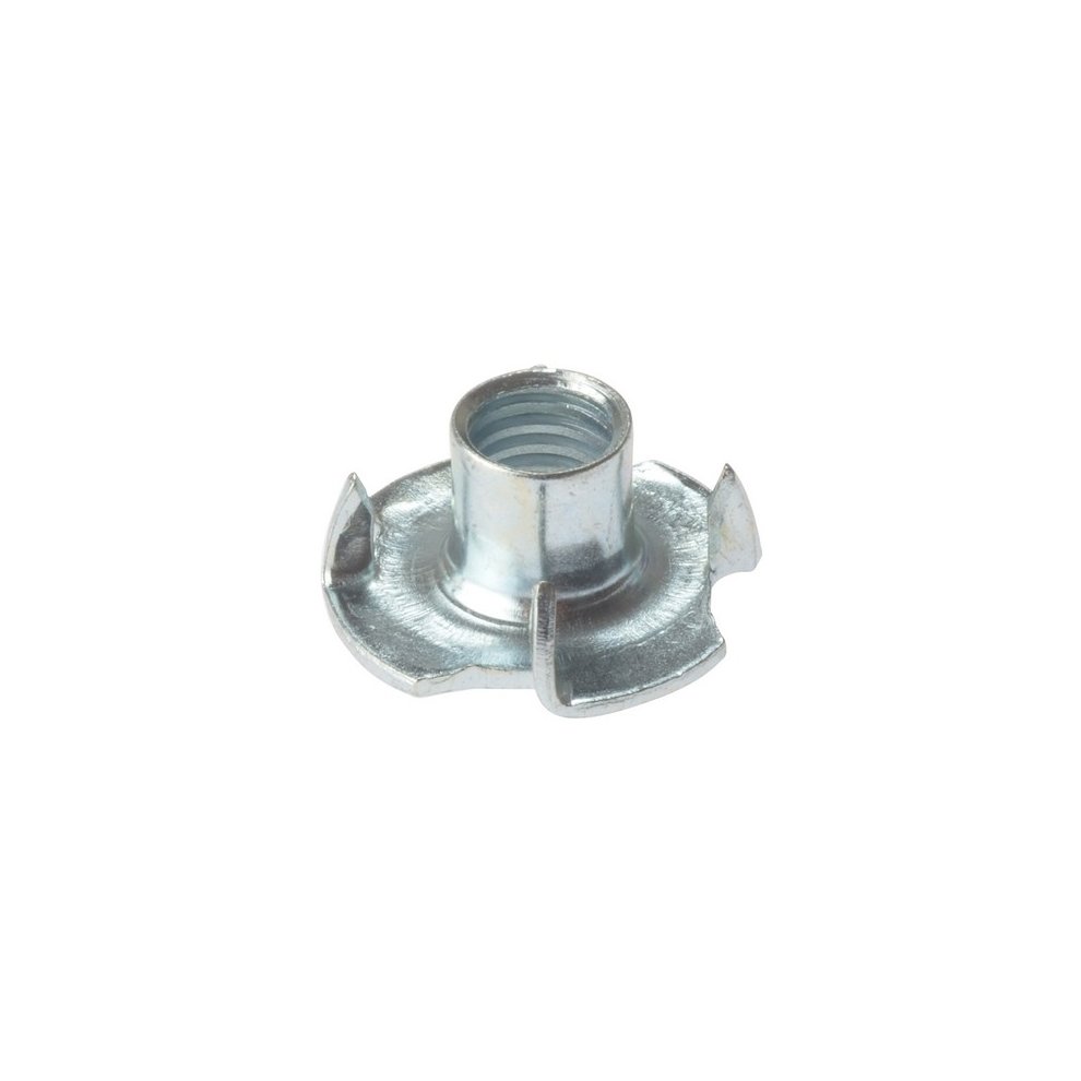 Forgefix Ponged T Nuts ZP M8 Bag 10 FORPTN8M