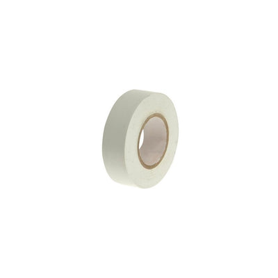 Faithfull PVC Electrical Tape White 19mm x 20m