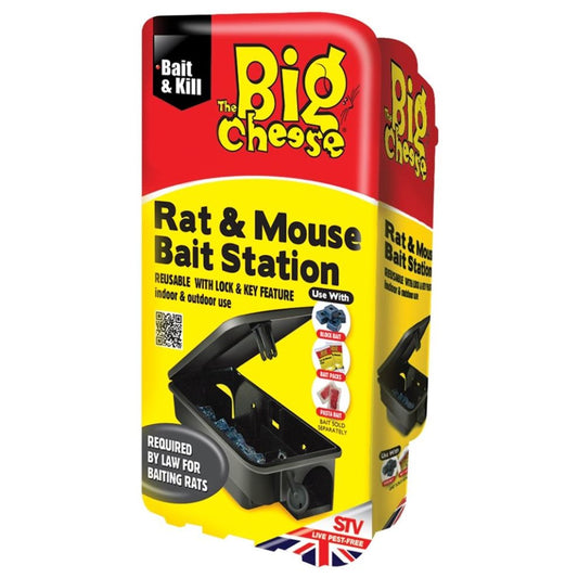 Big Cheese Rat & Mouse Bait Station STV179 NWT5435