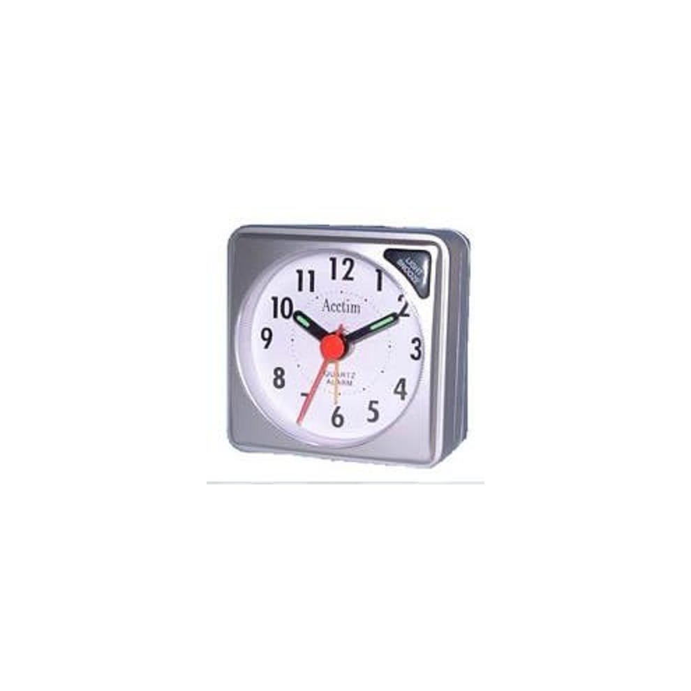 Acctim Ingot Alarm Clock Grey 12587