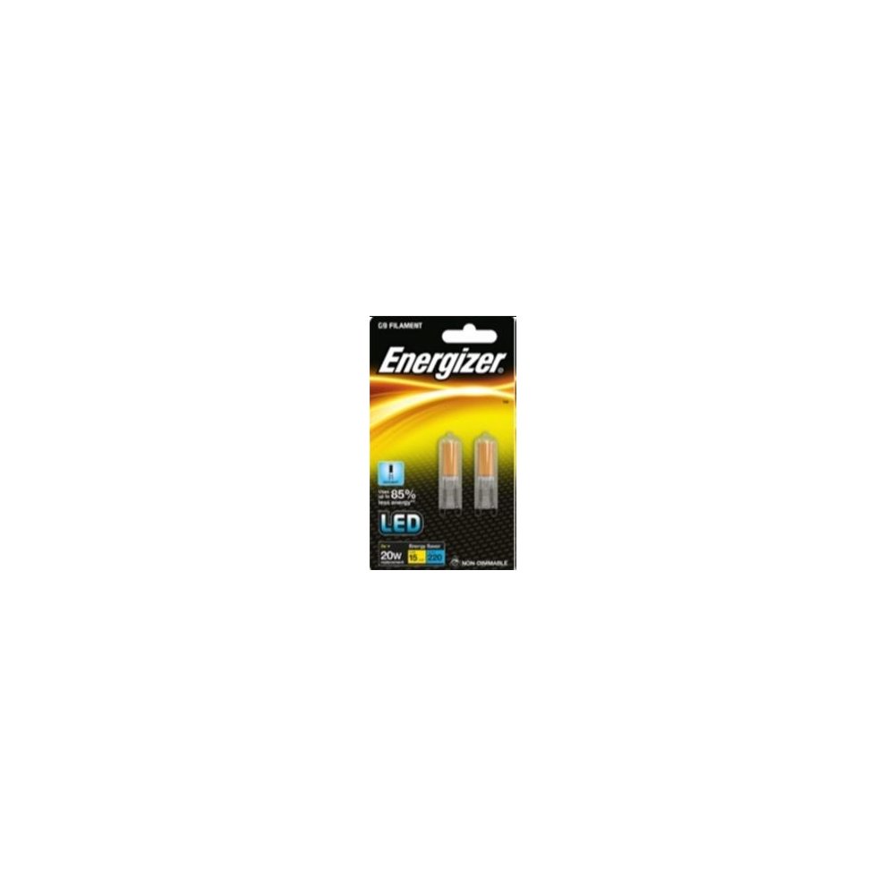 Energizer LED Filament 2W 20W G9 6500K Cool Pack 2