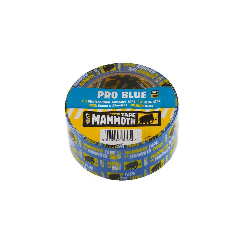 Everbuild Pro Blue Masking Tape 50mm x 33m