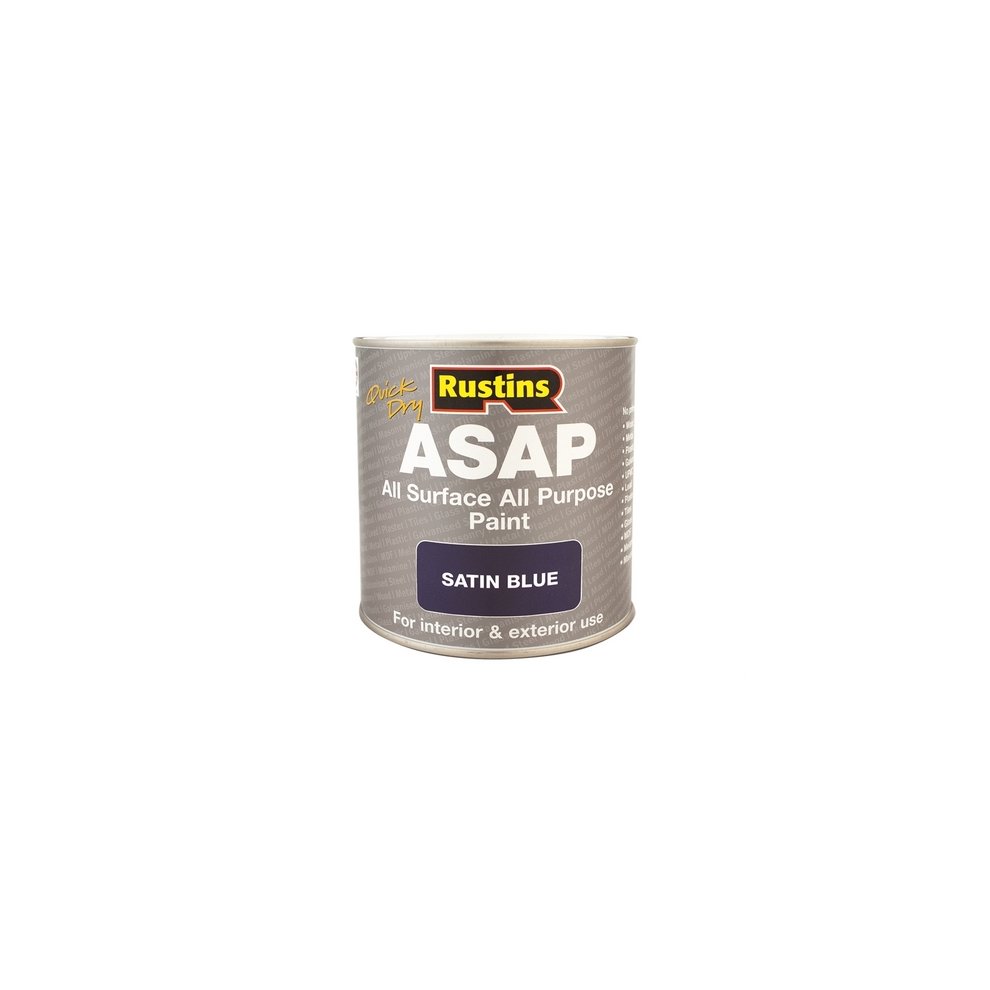 Rustins ASAP All Surface Paint Blue 500ml RUSASAPBL500