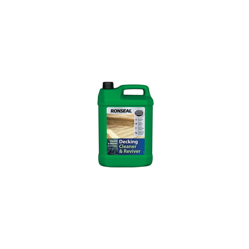 Ronseal Decking Cleaner & Reviver Ready To Use 5L