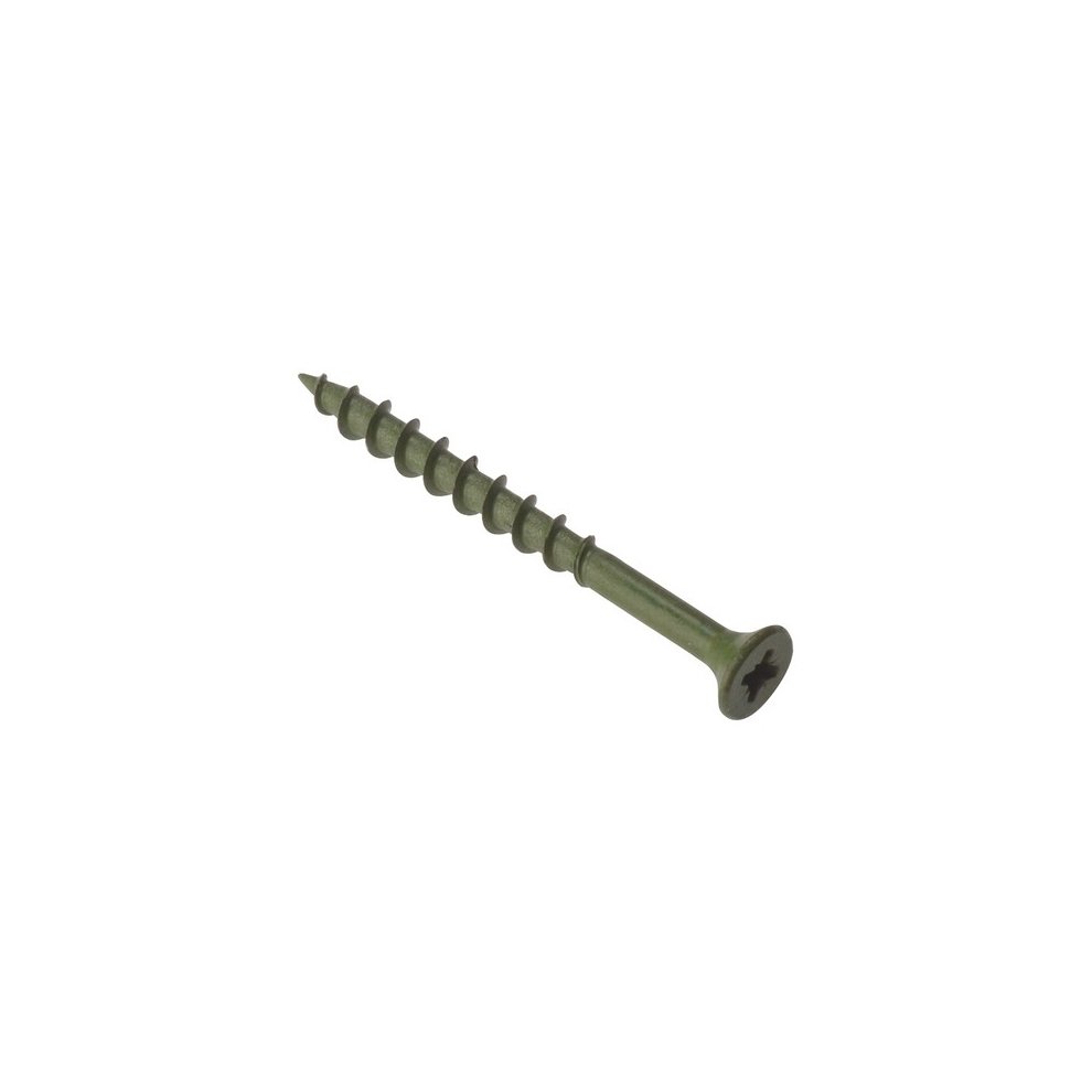 Forgefix Decking Screw Pozi ST Green 4.5 x 55mm Box 200