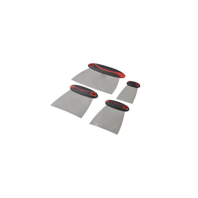 Faithfull Stainless Steel Filler & Spreader Set 4 Piece