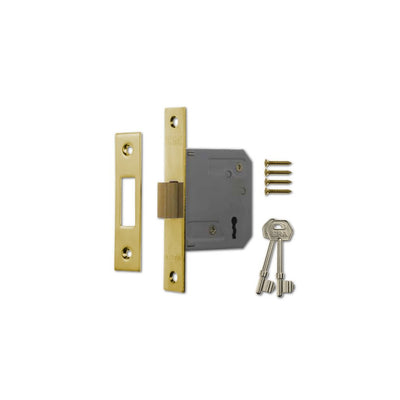 Era 3 Lever Deadlock 76mm Brass 572-32