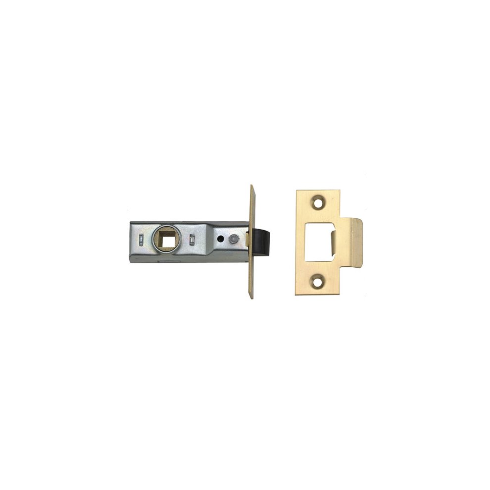 Yale M888 Tubular Mortice Latch 76mm Polished Brass Pack of 1