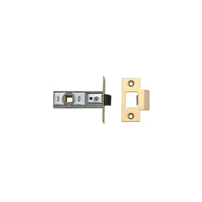Yale M888 Tubular Mortice Latch 76mm Polished Brass Pack of 1
