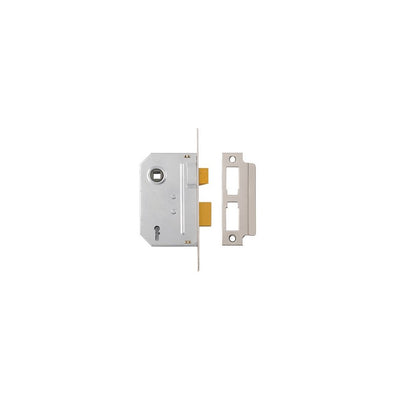 Yale PM320 3 Lever Mortice Sashlock Polished Chrome 65mm