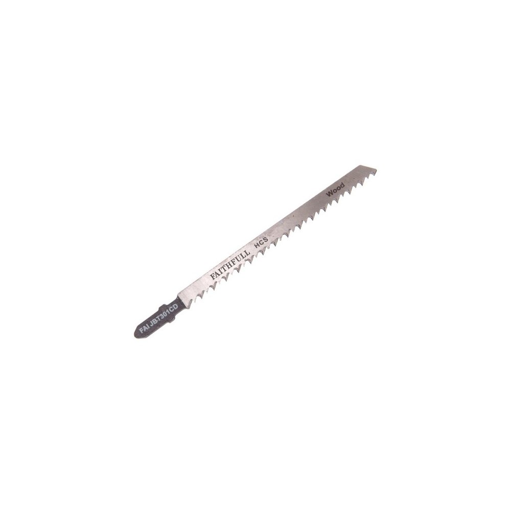 Faithfull Wood Jigsaw Blades Pack of 5 T301CD FAIJBT301CD