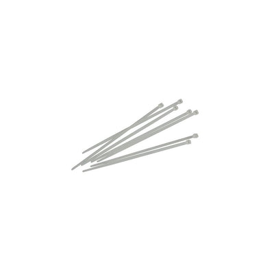 Faithfull Cable Ties White 3.6 x 200mm Pack 100
