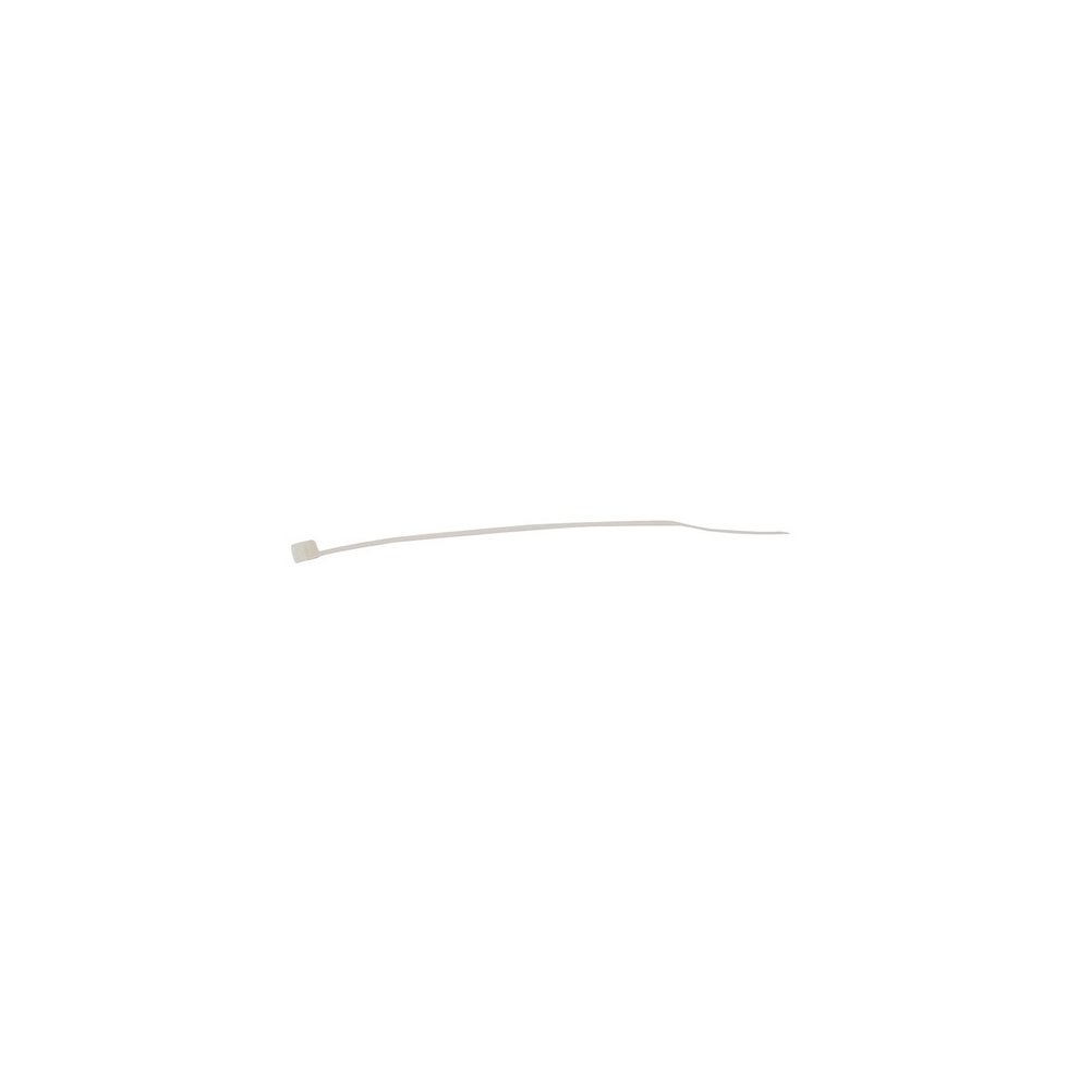 Forgefix Cable Tie Natural/Clear 2.5 x 100mm Pack 100