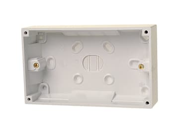 Lyvia Pattress Box 32mm 2 Gang 8900NB