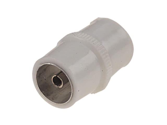Lyvia Coax Coupler White 7118NB
