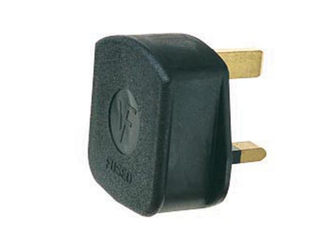 Lyvia Rubber Plug 13 Amp Black 6283BNB