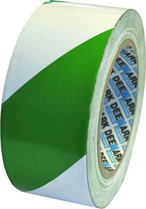 Spectrum Industrial 50mm X 33m Geen/White Hazad Tape