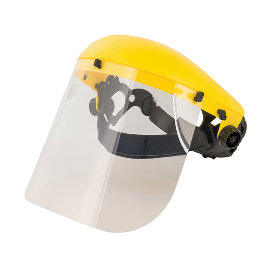 Silverline Polycarbonate Face Shield Flip-Up