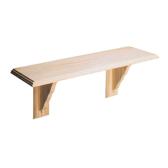 Natural Wood Shelf Kit – Pine 1185mm