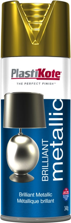 PlastiKote Brilliant Metallic Gold 400ml 160