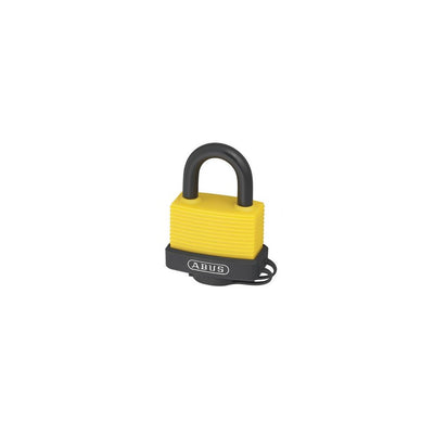 Abus 70AL/45mm Aluminium Padlock Yellow Keyed Alike