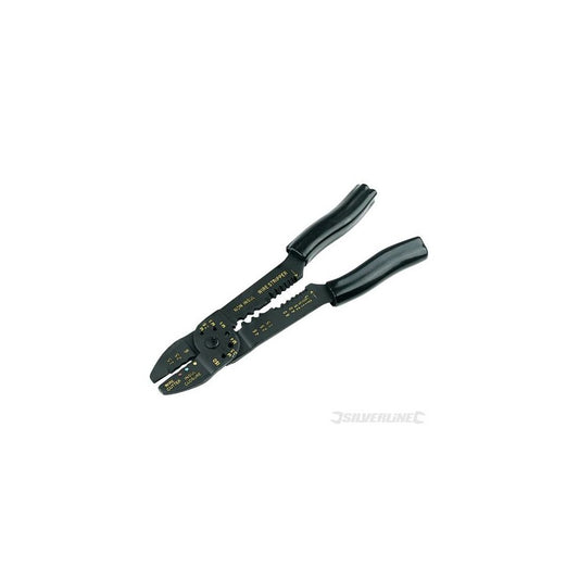 Silverline Crimping & Stripping Pliers - 230mm