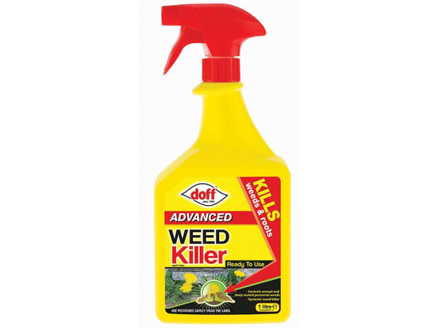 Doff Knockdown Advanced Weedkiller Spray Ready to Use 1L