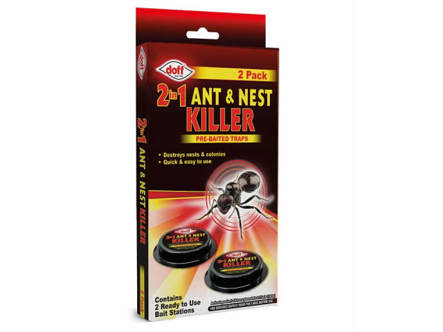 Doff 2 In 1 Ant & Nest Killer Bait Station x2
