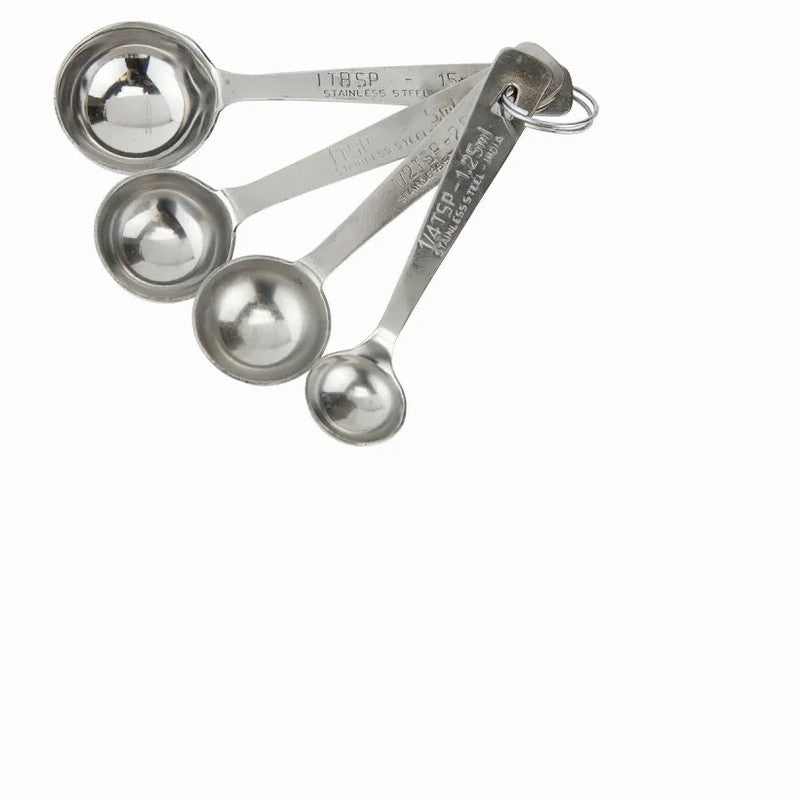 Apollo Housewares Measuring Spoons Stainless Steel Set of 4 9823