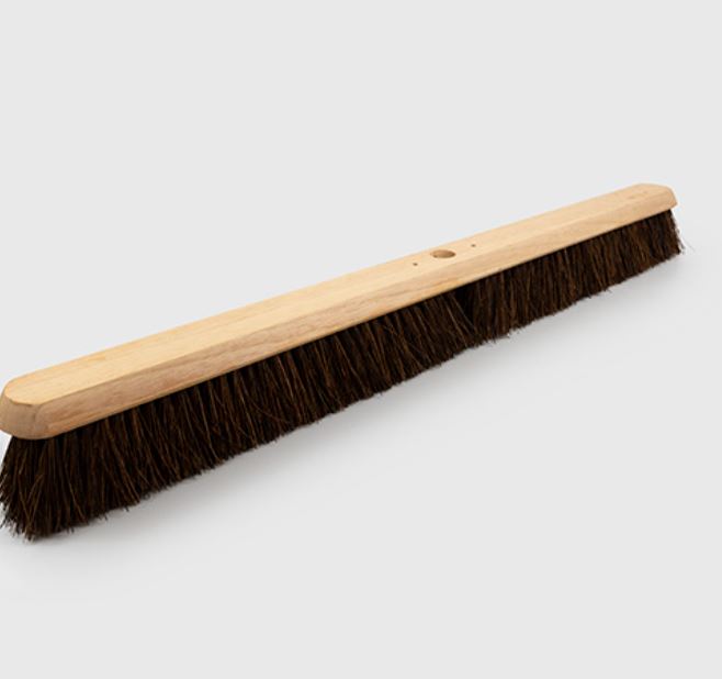 Hillbrush Bassine Broom 600mm + 54in Handle & Stay VR7FBHS