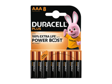 Duracell Plus Power Boost AAA x 8 S30948