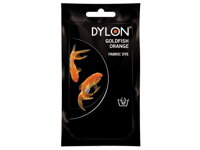 Dylon Hand Dye Sachet Goldfish Orange 55
