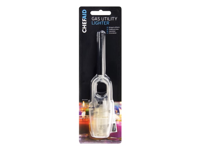 Chef Aid Gas Lighter Clear Refillable 10E00205