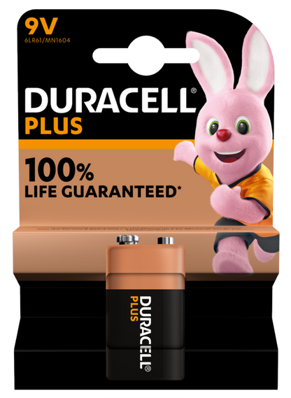 Duracell Plus Power 9V Battery S18717