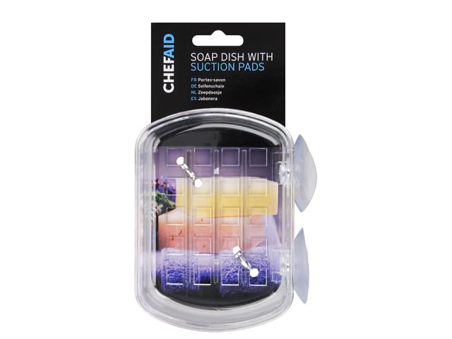 Chef Aid Soap Dish & Suction Cups 10E00064