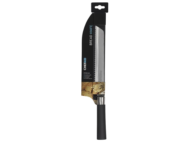 Chef Aid Bread Knife 8in Soft Grip 10E11269