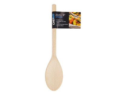 Chef Aid Wooden Spoon 8in E00008
