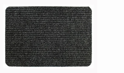Home Label Lydford Door Mat Dark Grey 40 x 60cm P00014354
