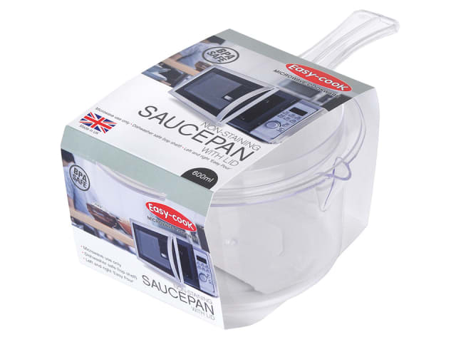 Easy Cook Non Stain Microwave Saucepan 500ml NS613