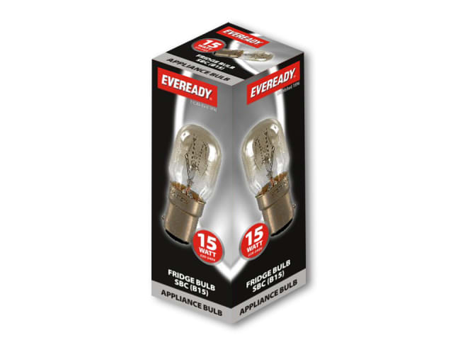 Eveready Fridge Lamp 15W Small Bayonet Cap Warm White S872