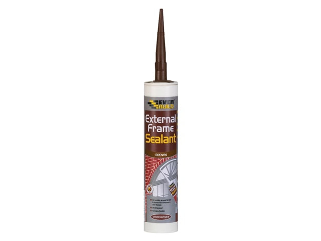 Everbuild External Frame Acrylic Sealant Brown 290ml