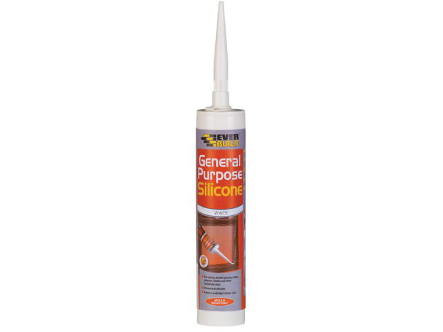 Everbuild General Purpose Silicone White 280ml C3