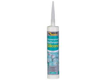 Everbuild Showerproof Bathroom Silicone C3 White 6109-WH