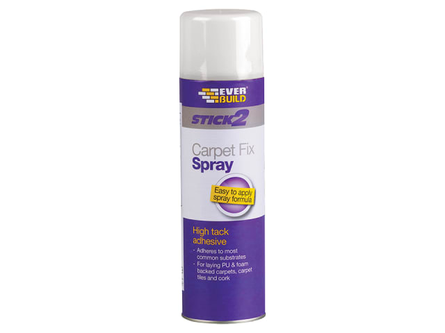 Everbuild Carpet Fix Spray Adhesive 500ml