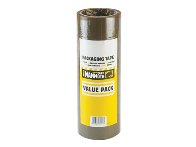 Everbuild Value Packing Tape Brown 48mm x 50m