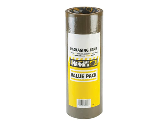 Value Packing Tape Brown 48mm x 50m