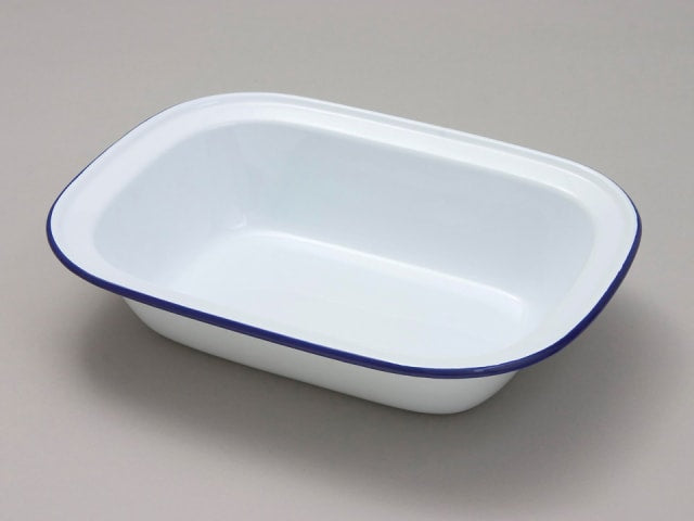 Falcon Oblong Pie Dish White 18 x 13.5 x 4cm