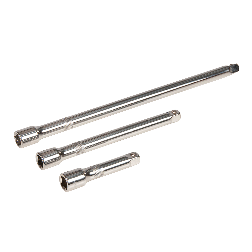 Silverline Extension Bar Set 3 Piece 3/8"