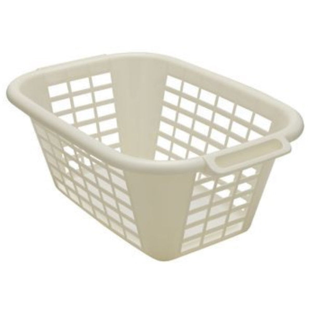 Addis Rectangular Laundry Basket Linen 510606