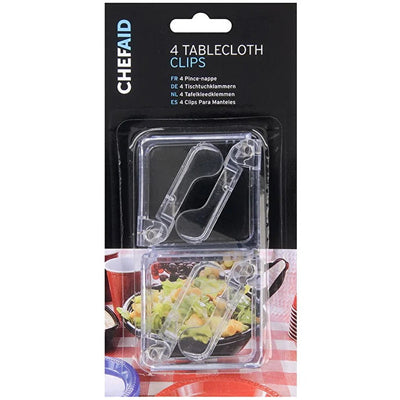 Chef Aid Tablecloth Clips x 4